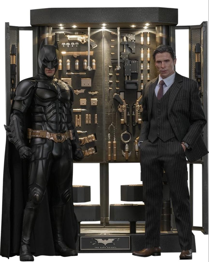 ダークナイト バットスーツ格納庫&ブルース・ウェイン(2.0版)