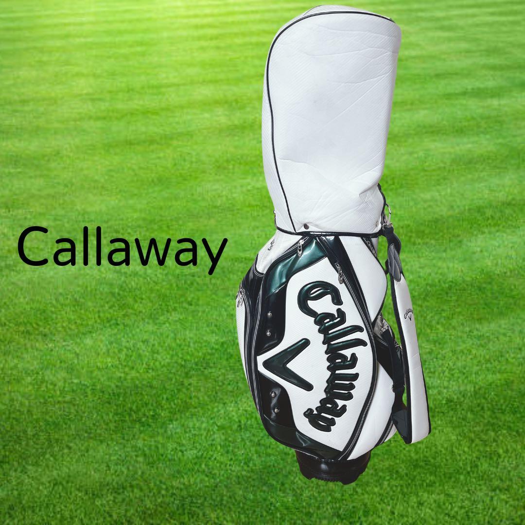 K195 Callaway SPORT キャディバッグ ホワイトグリーン