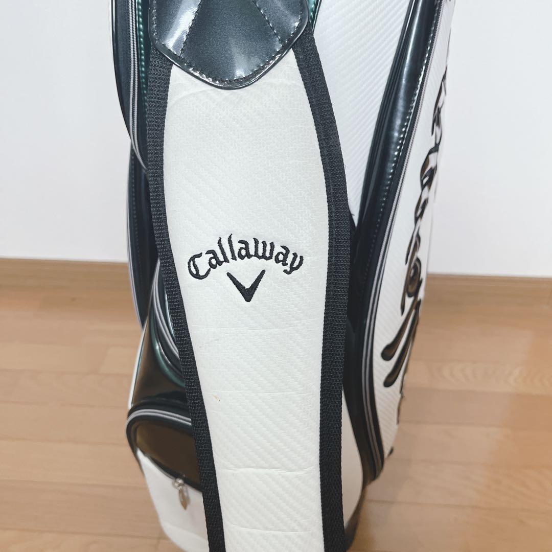 K195 Callaway SPORT キャディバッグ ホワイトグリーン