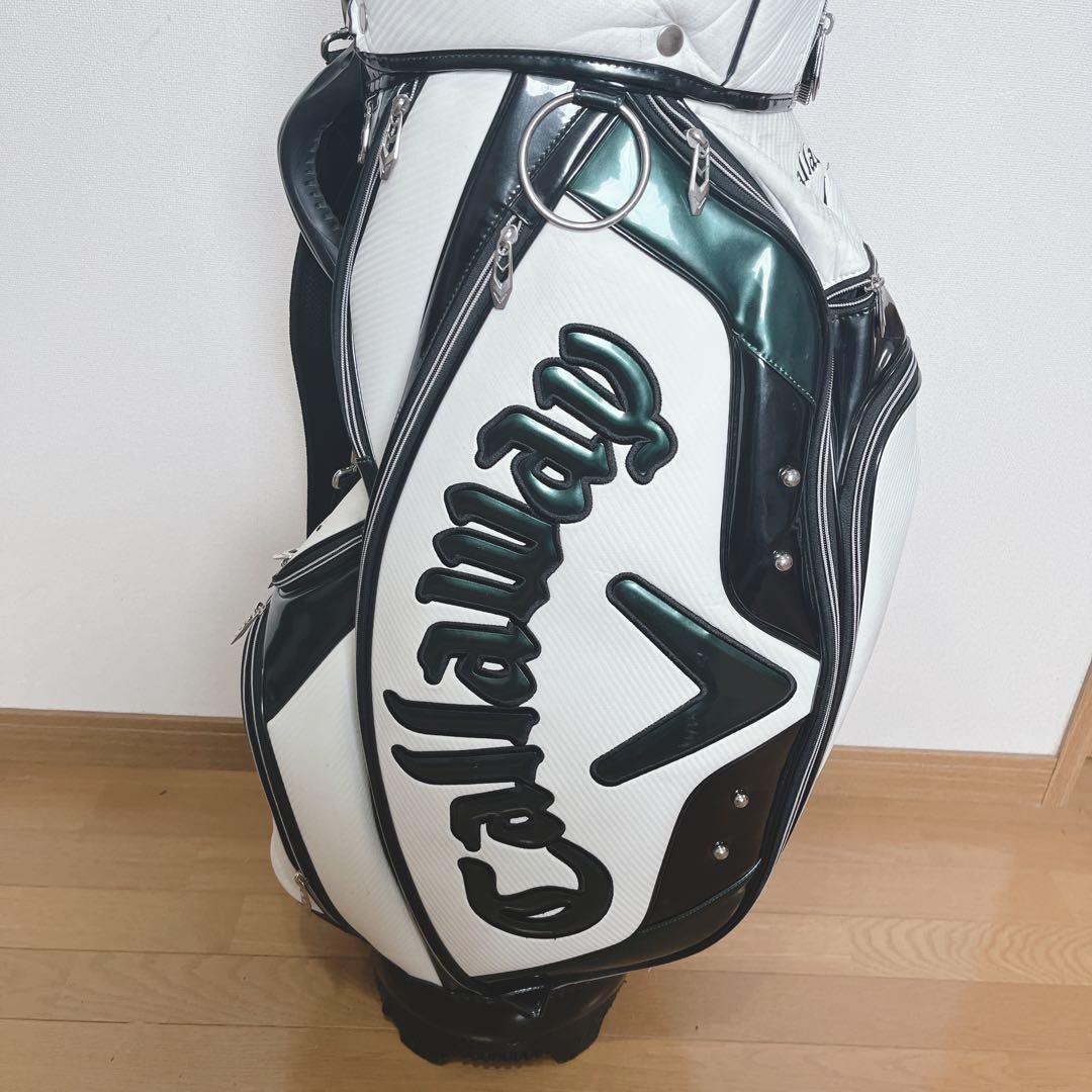 K195 Callaway SPORT キャディバッグ ホワイトグリーン