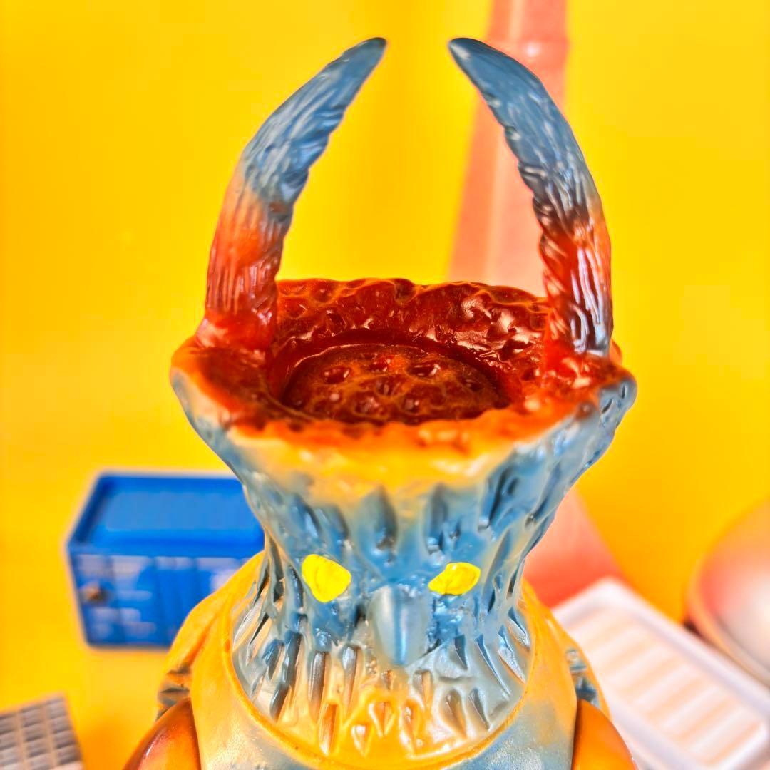 マルサン トルトス海人 ウルトラ怪獣シリーズ パチ ソフビ　マルパぺおまけ付