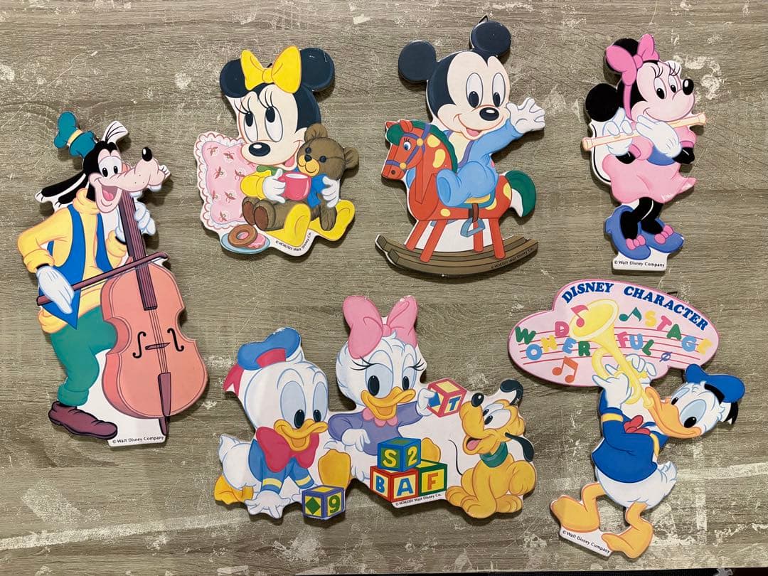 Disney ウォールデコレーション 壁掛け ディズニー アンティーク