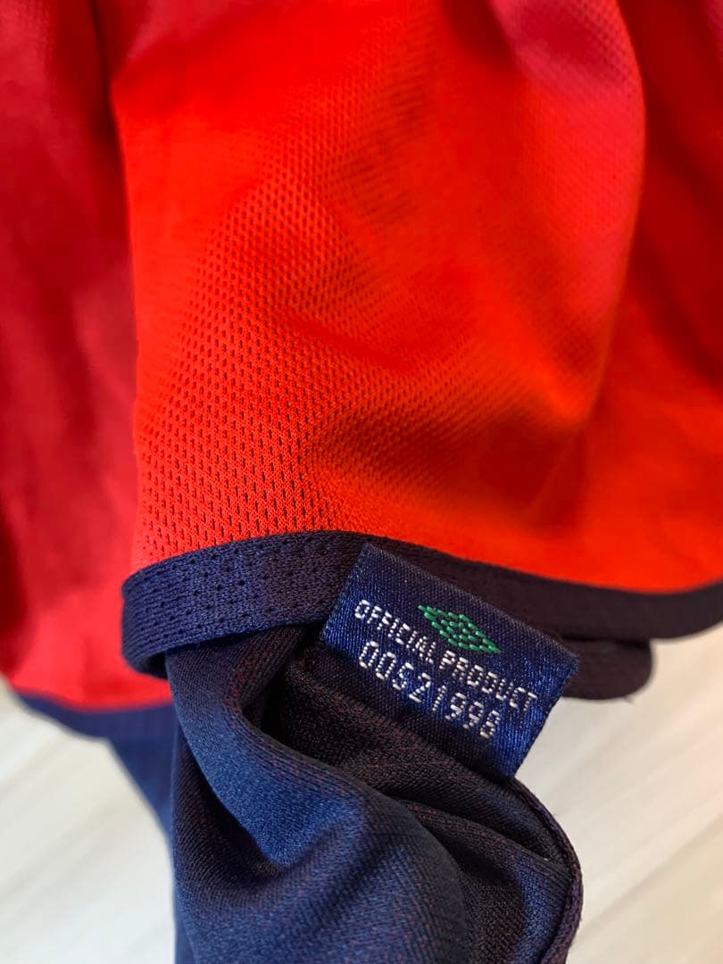 イングランド代表 サッカー　アウェイ　レトロ　リバーシブル　2002