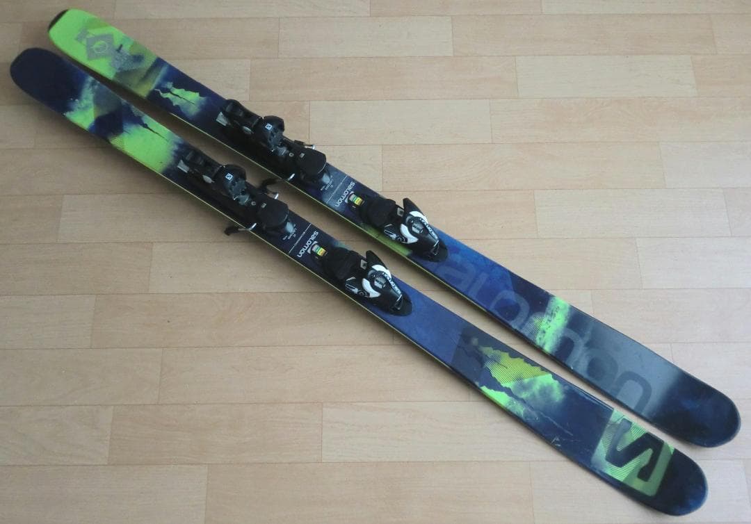 ■■送料無料■サロモン■Q85■フリースキー■167cm■調整ビン付■メンテ付■