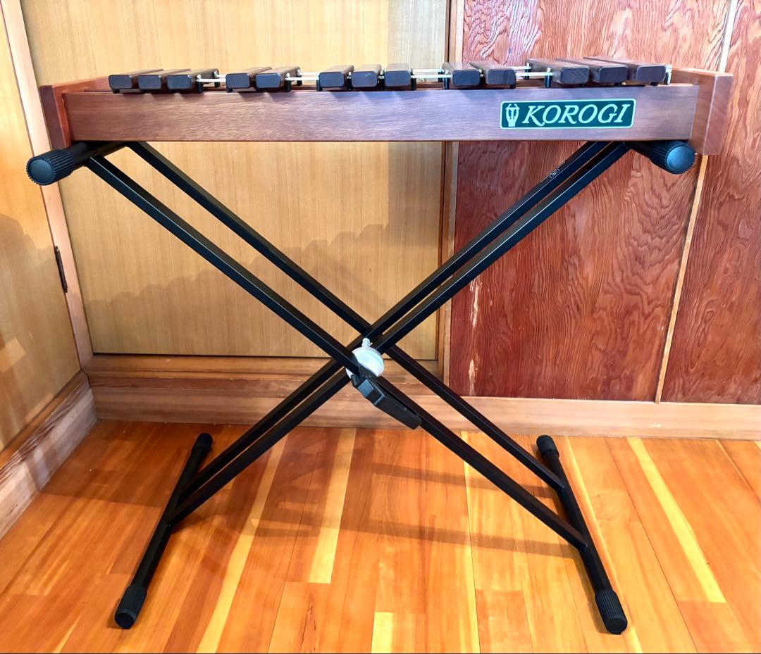 KOROGI 木製シロフォン ECO32 32鍵盤 日本製 スタンド付
