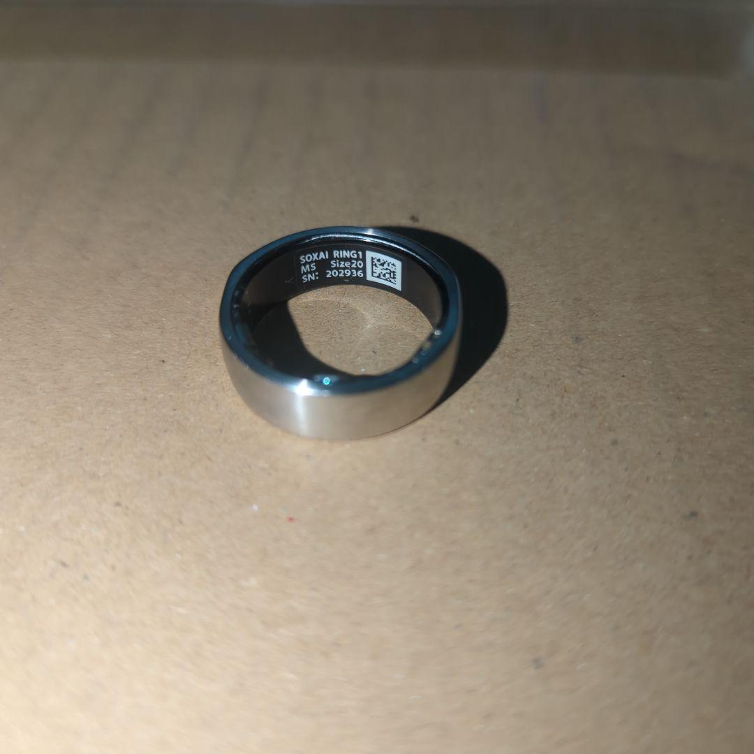 SOXAI RING 1.1　マットシルバー　20号