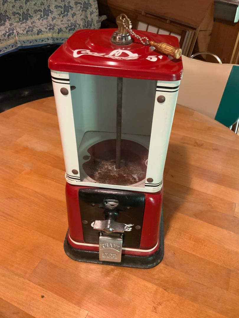コカコーラ　ガムボールマシン　ジャンク