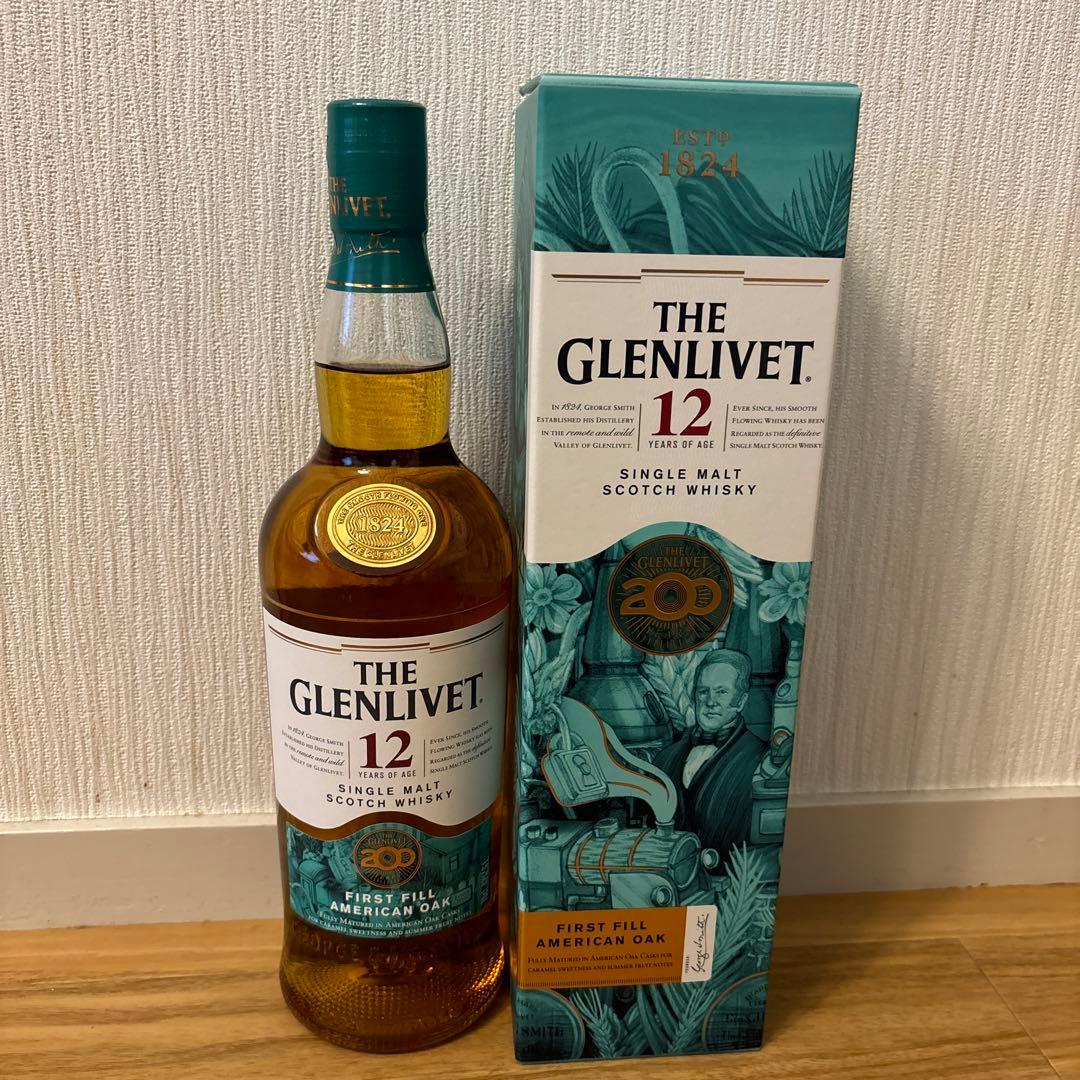 THE GLENLIVET 12年 シングルモルトウイスキー 500ml