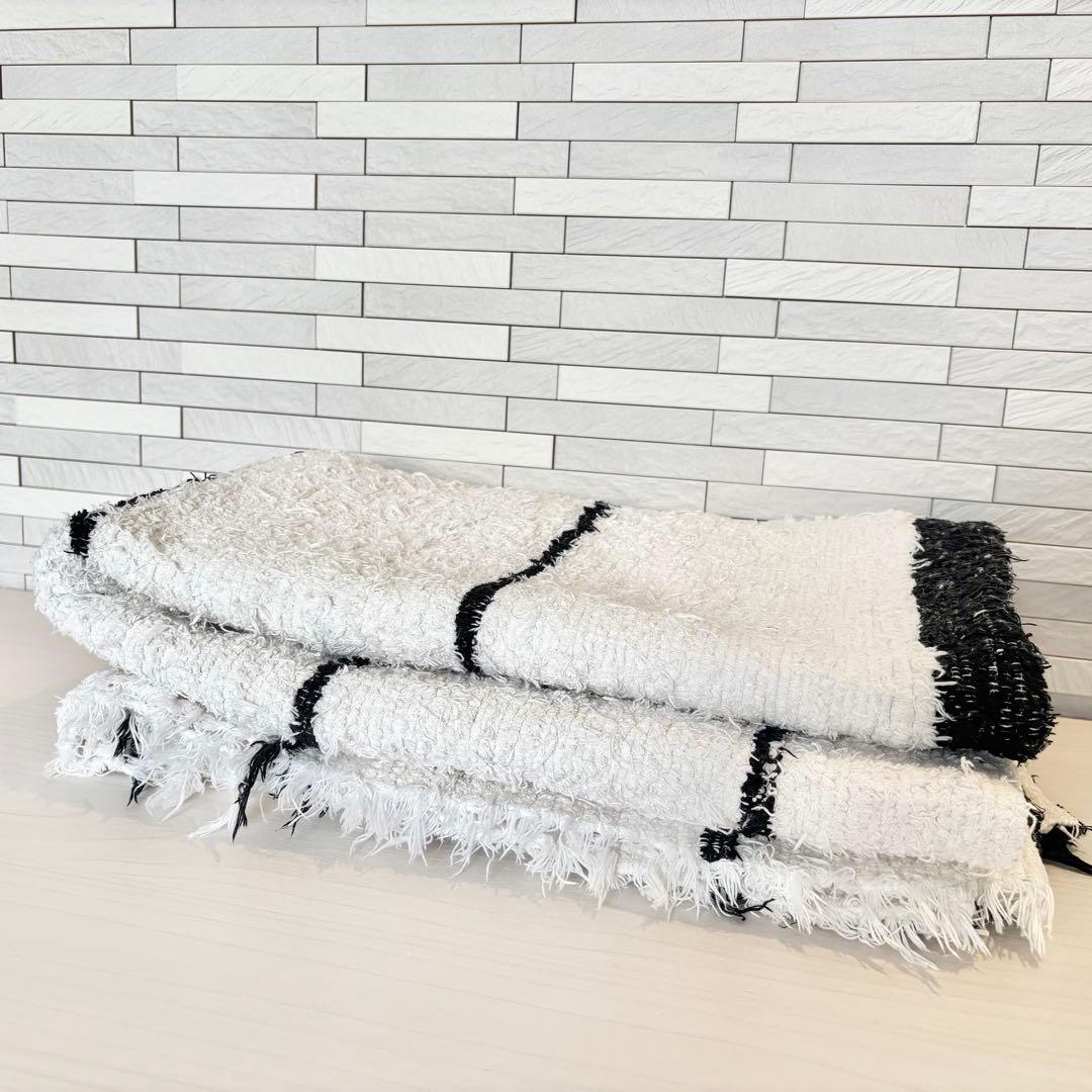 【本日限り】モモナチュラル JARAPA RUG PIN LINE ラグ