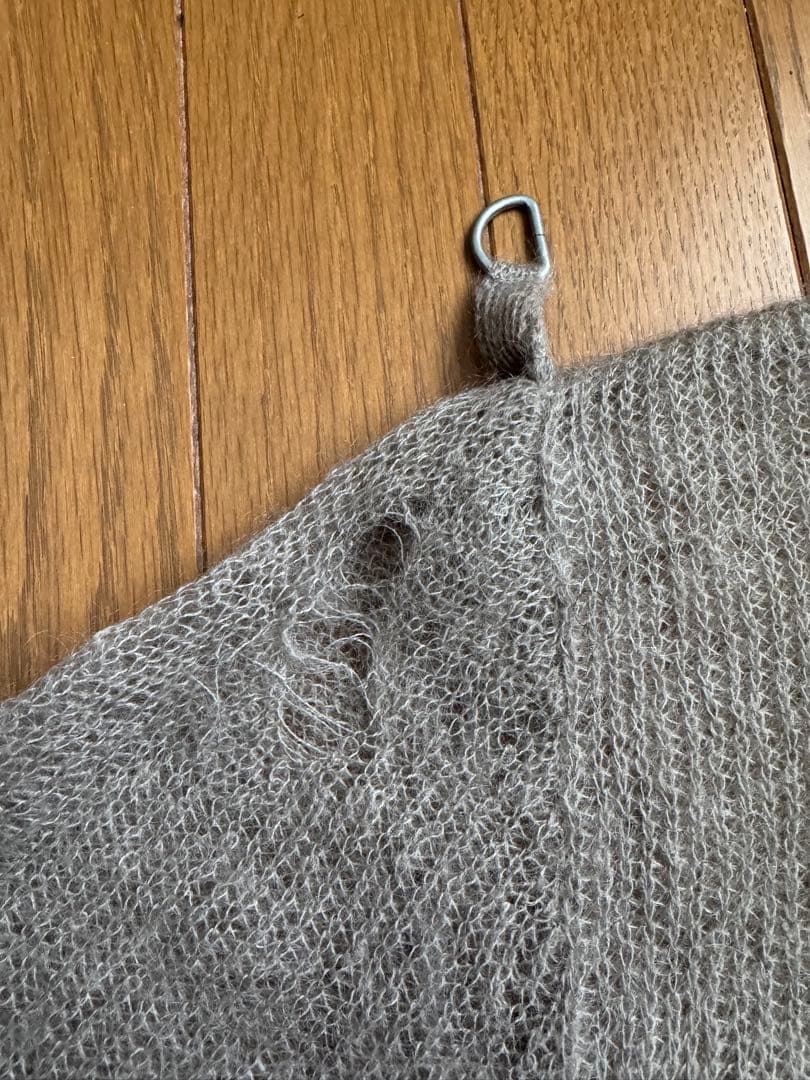 PEEL&LIFT ダメージモヘアニット