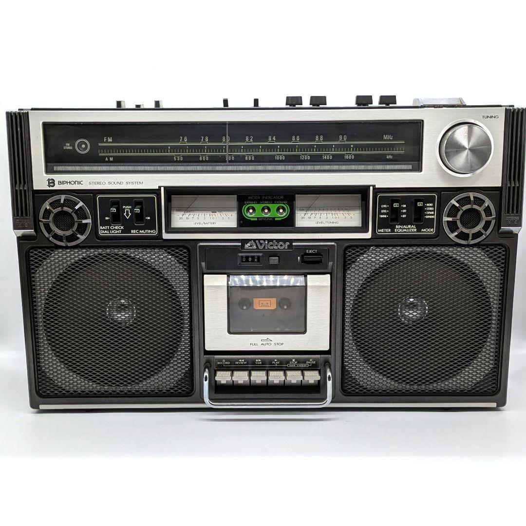 Victor ビクター BIPHONIC バイホニック ラジカセ RC-838