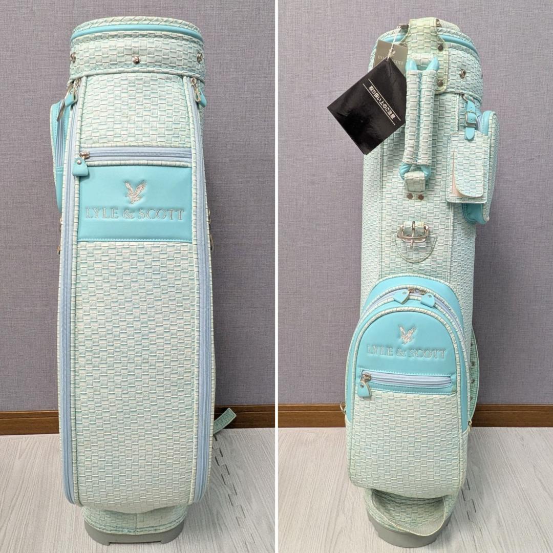 希少 訳あり未使用キャディバッグ LYLE & SCOTT ライルアンドスコット