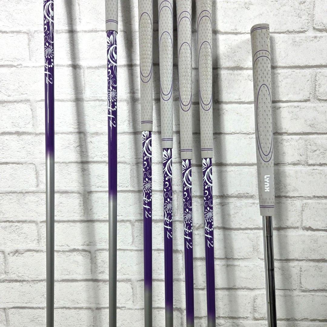 レデースゴルフセット キャロウェイ Crystal Cat 7本 フレックスL