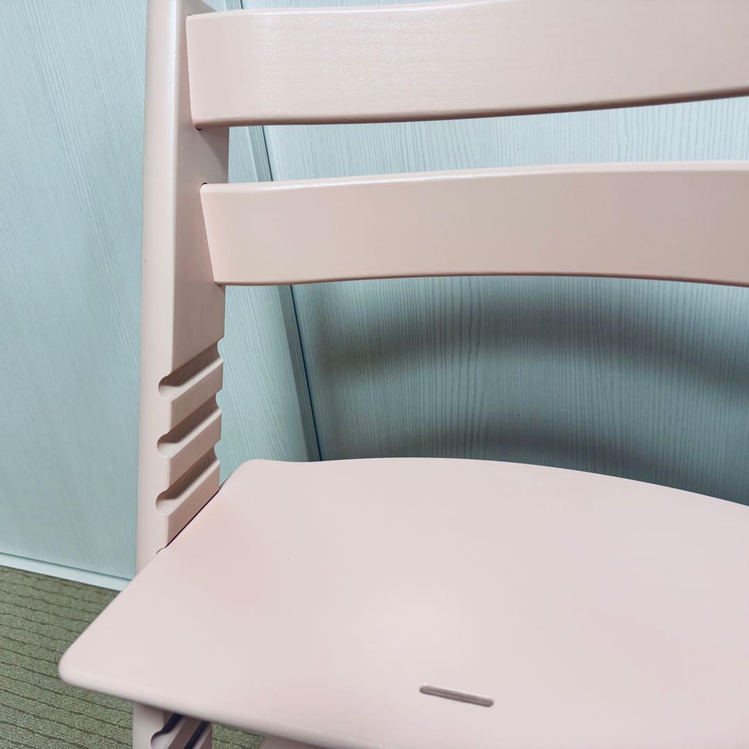 ✨12/16までの限定価格✨ 美品 ストッケ トリップトラップ ピンク S/N6