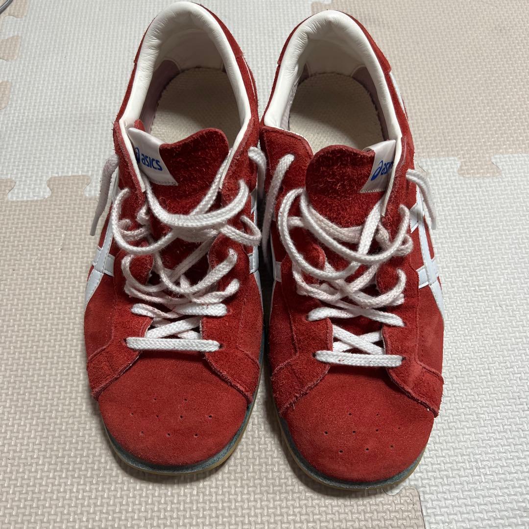 ASICS トレーニングシューズ レッド