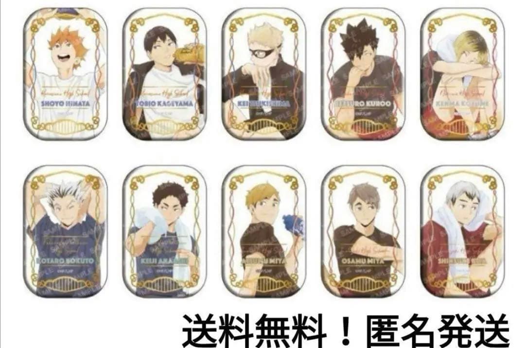 ハイキュー セブンネット スクエア 缶バッジ 当選品 クールダウン