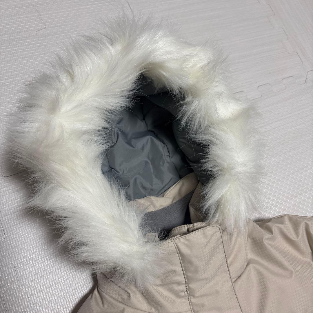 【一度着用】FILA スノーボード　スキーウェア　ファー　チケットケース