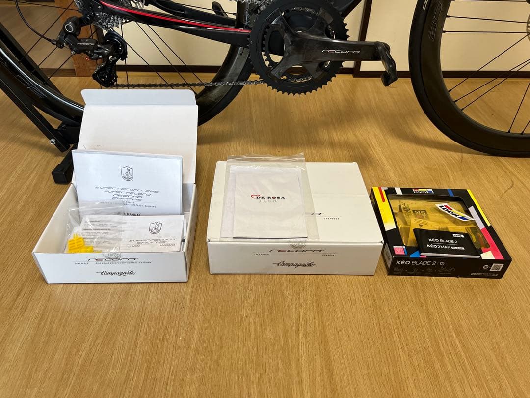 デローザ　アイドルディスク カンパニョーロレコード組　サイズ49.5