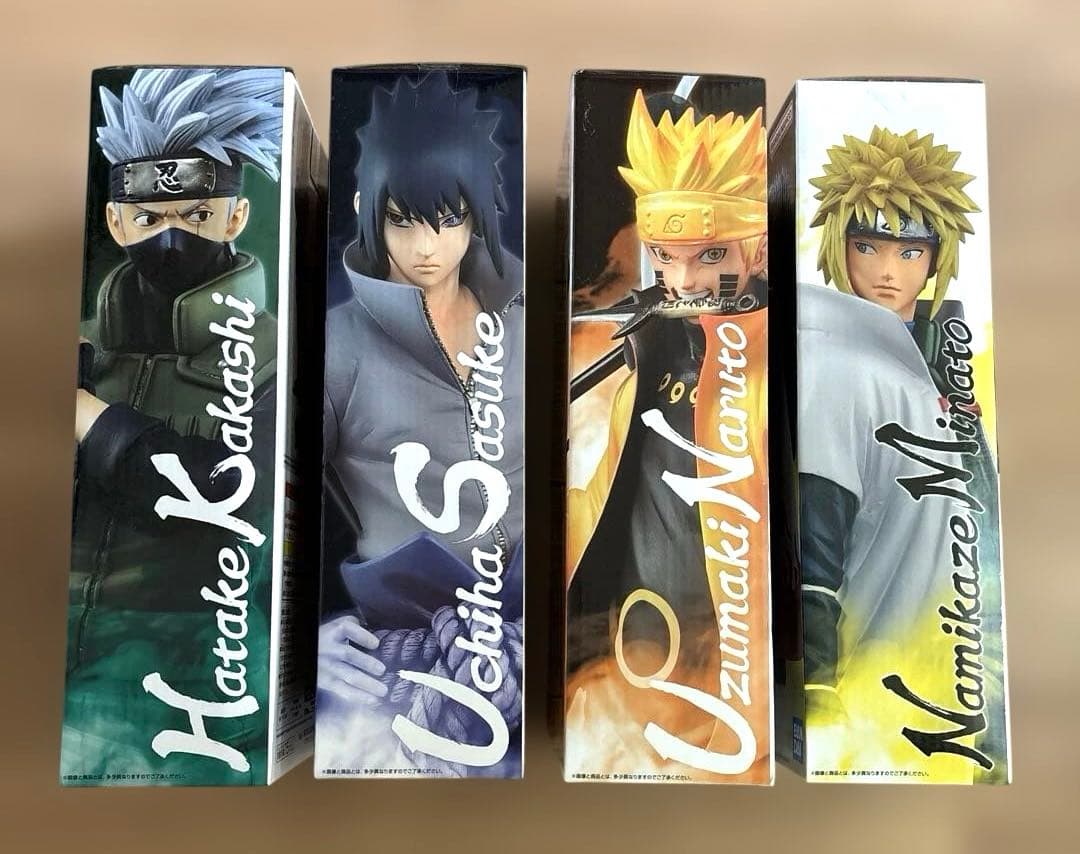 イブキ NARUTO疾風伝　フィギュア４体セットMASTERLISE