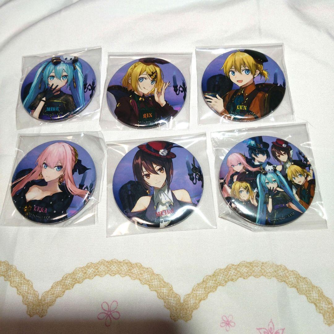 初音ミク　ハロウィン　缶バッジセット