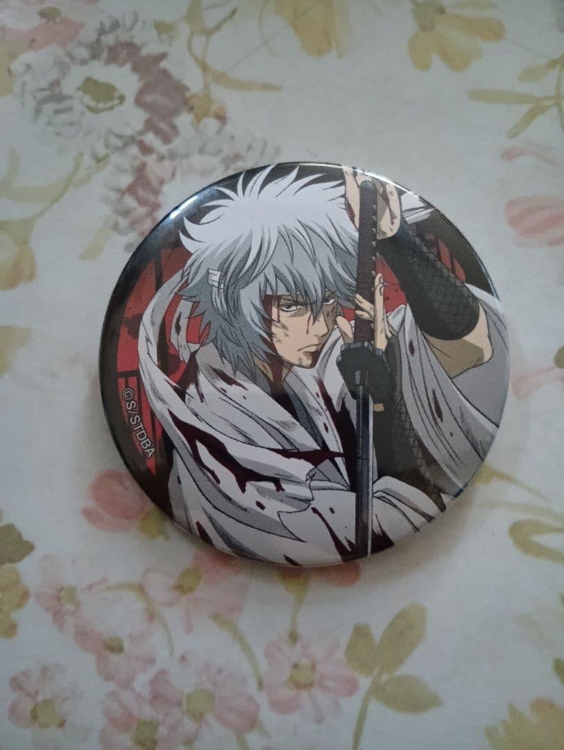 銀魂　坂田銀時　缶バッジ