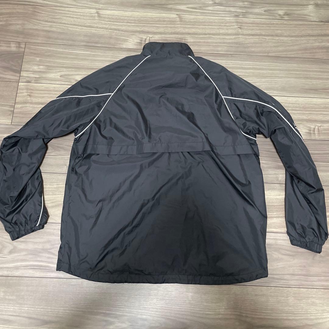 サンライン ステータス ウィンドブレーカースーツ ブラック Lサイズ