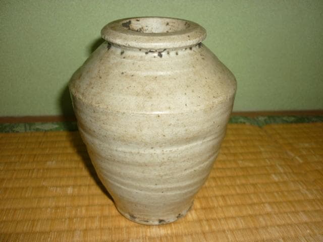 ■希少 美品 16世紀！南海古陶磁'（ベトナム古陶磁） 白磁安南小壺高さ15cm