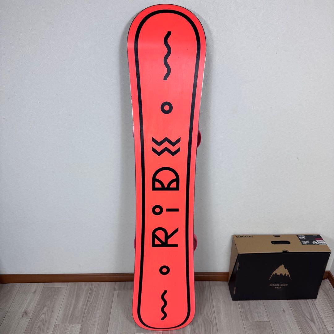 ブーツ無しRIDE RAPTURE レディーススノーボードセット143cm