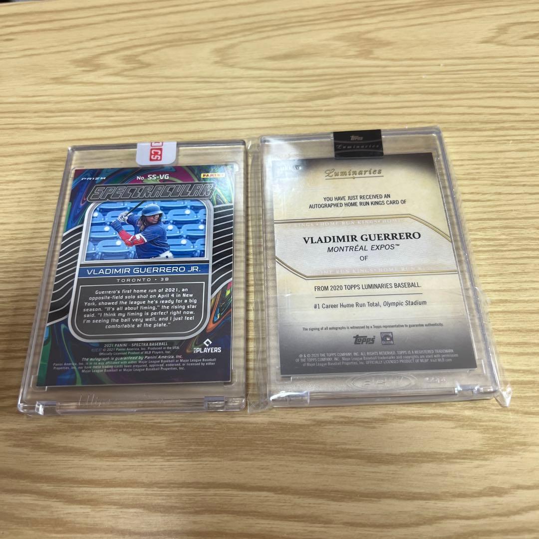 topps panini ゲレーロJr. ゲレーロの父　レジェンド　サインカード