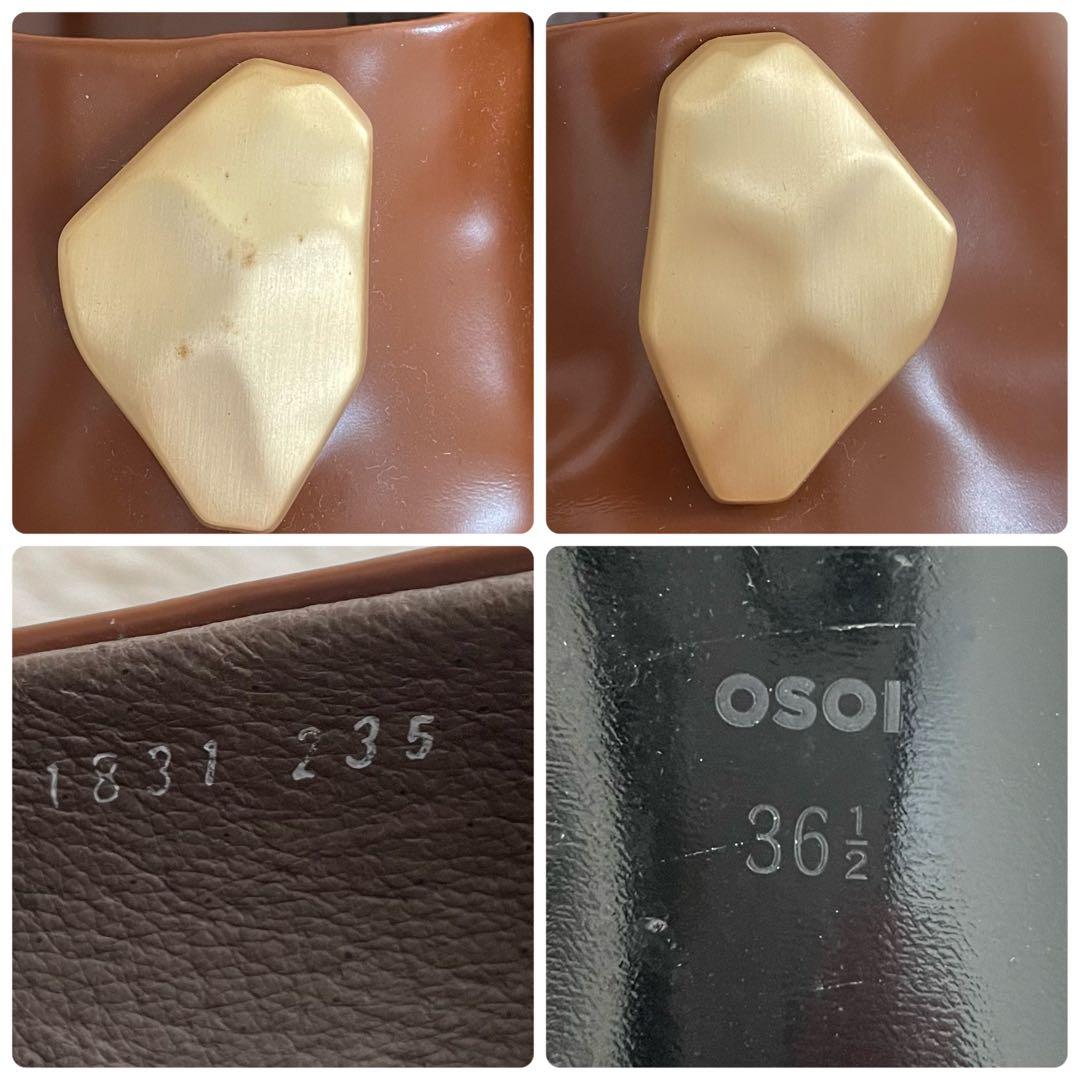 オソイ　ローファー　パンプス　MARGOT ゴールド金具