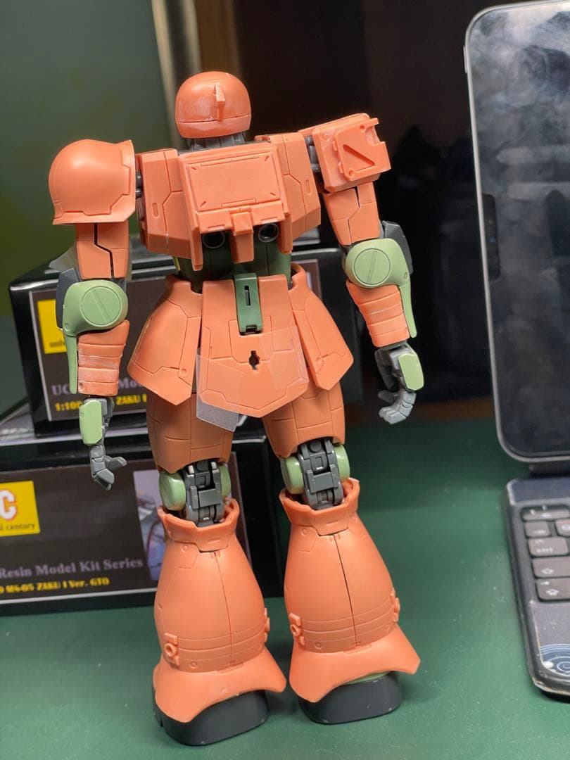1/100 MG ザクMS−05 Ver．GTO（擬似組立完成品）