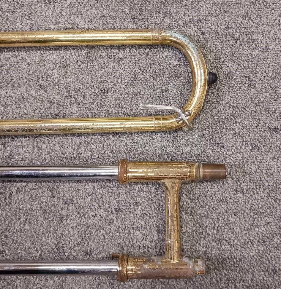 ㉑岩手　YAMAHA ヤマハ　トロンボーン　YSL252　現状品
