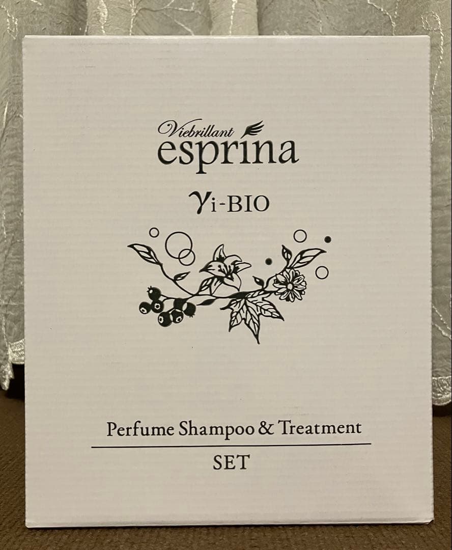 エスプリーナvi-BIOシャンプー＆トリートメントレフィル+P付　セット　未開封
