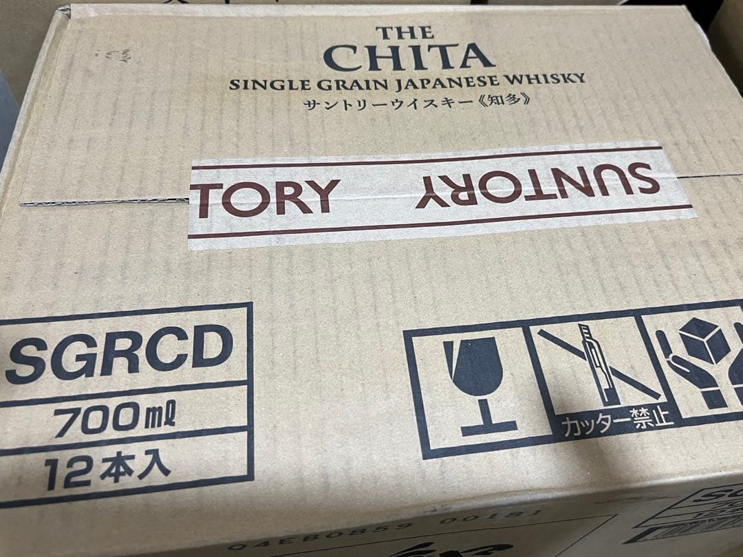 No.414 サントリー「知多」700ml 12本セット　 SUNTORY