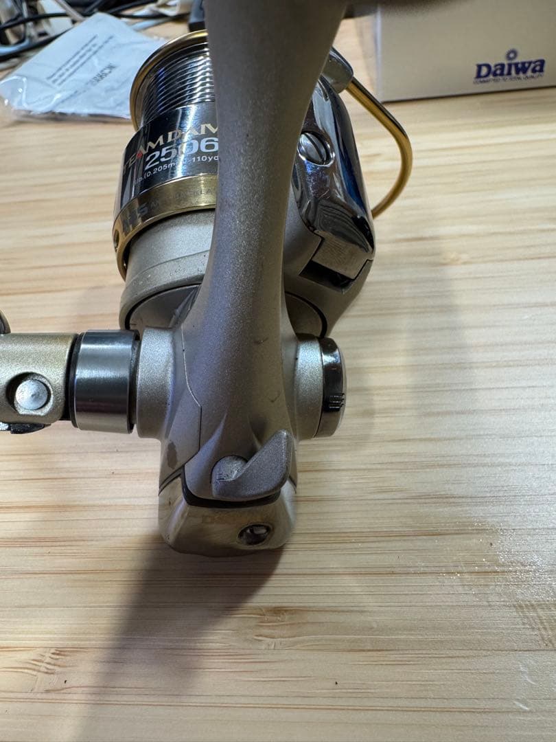TEAM DAIWA X 2506C 箱・説明書・ケース付、機構良好・美品