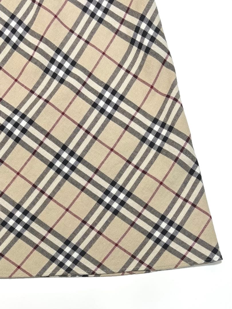 BURBERRY BLUELABEL ノースリーブワンピース リボンノバチェック