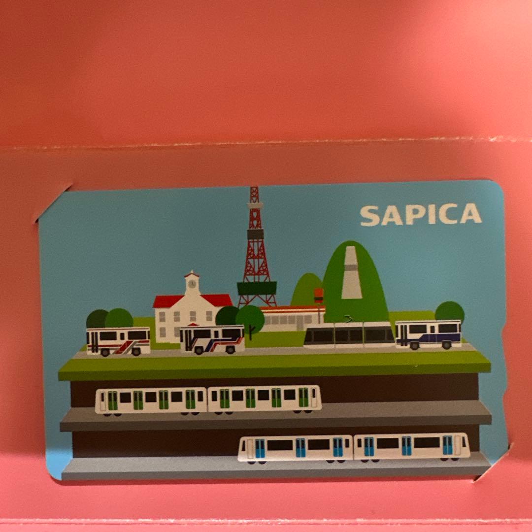 SAPICA 記念カード１万枚限定　札幌　地下鉄　市電