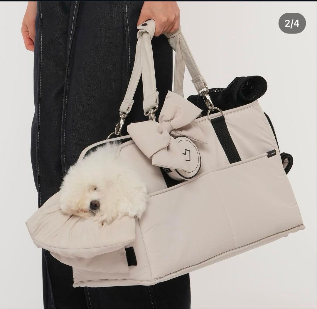 ssoook ペットキャリーバッグ beige M