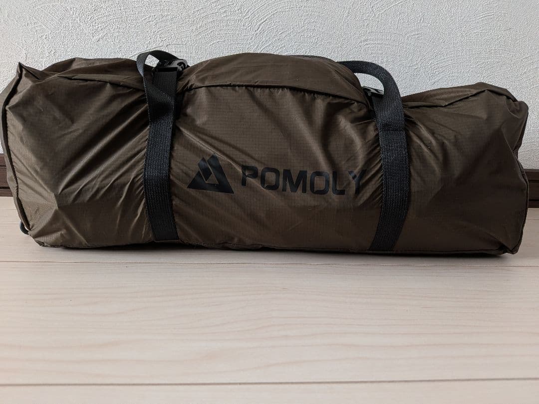 【良品】Pomoly DUNE Solo 超軽量ソロテント 煙突ポート付