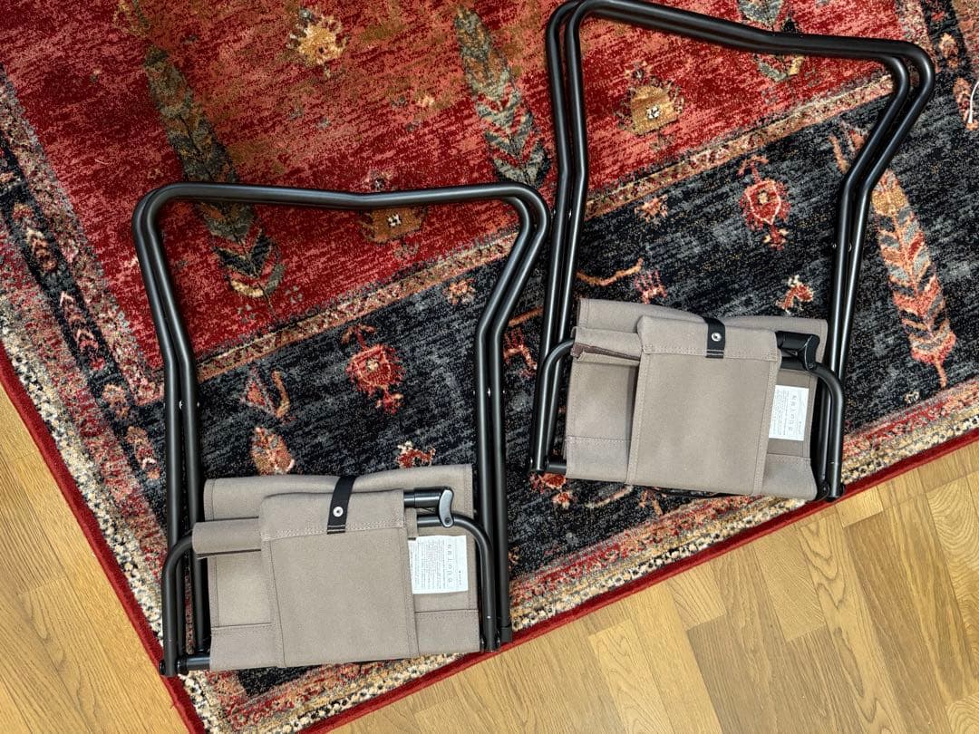 スノーピーク　FDチェアワイド　グレー2脚セット