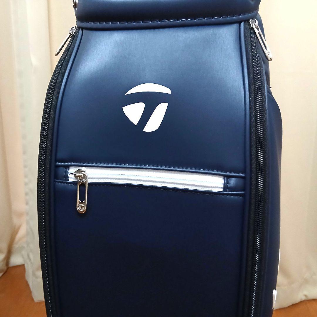 【新品未使用】テーラーメイド サークルロゴ キャディバッグ　ネイビー