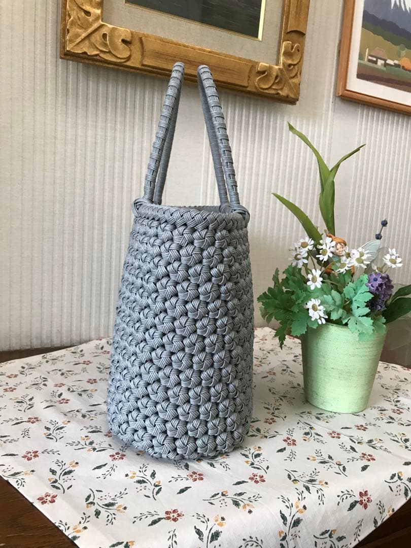 ＊どんかめちゃんオーダー品＊クラフトかごバッグ4点え