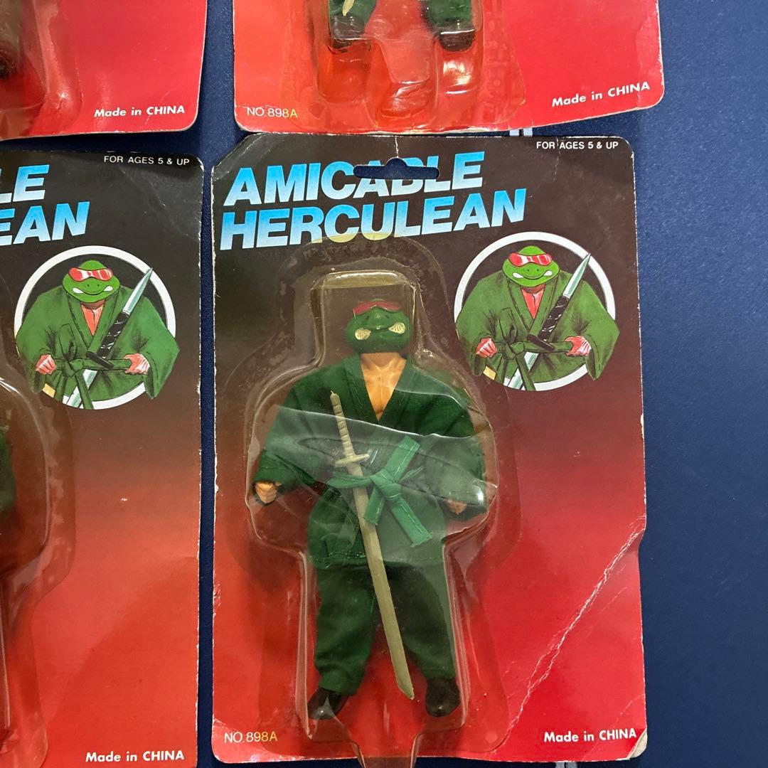 タートルのフィギュア 5体セット