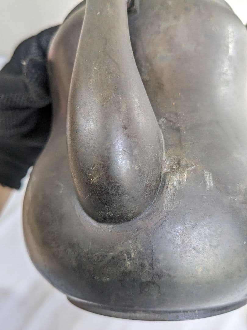 真鍮製 やかん 茶道具