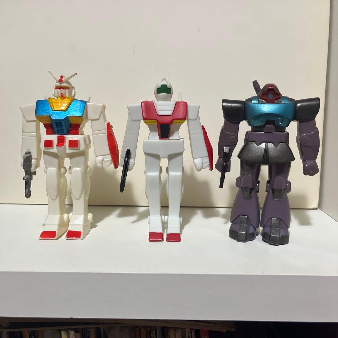 無版権 機動戦士ガンダム ジム ソフビ フィギュア パチソフビ