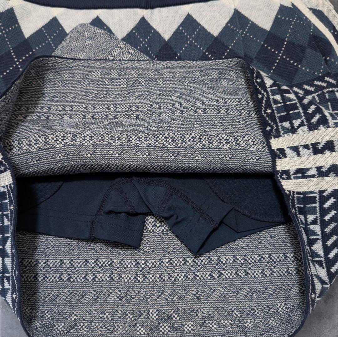 【新品55%off】アディダス ゴルフ ヒストリカル柄ニット セットアップ S