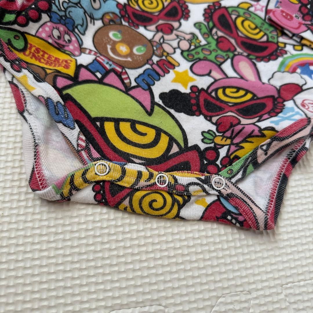 値下げ不可 ヒスミニ 足なし長袖ロンパース 3点セット