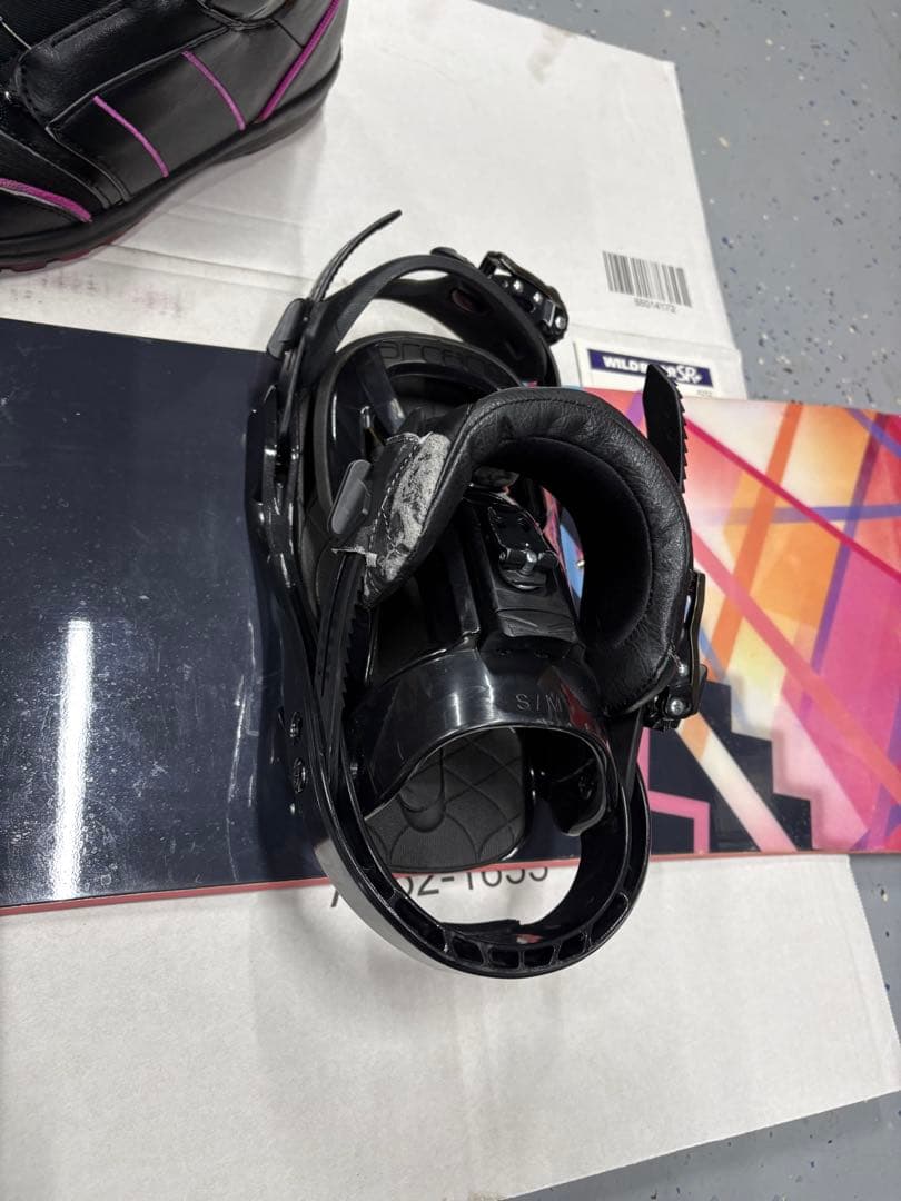 サロモン　レディース　ブーツ 23.5cm ボード 142cm 中古セット