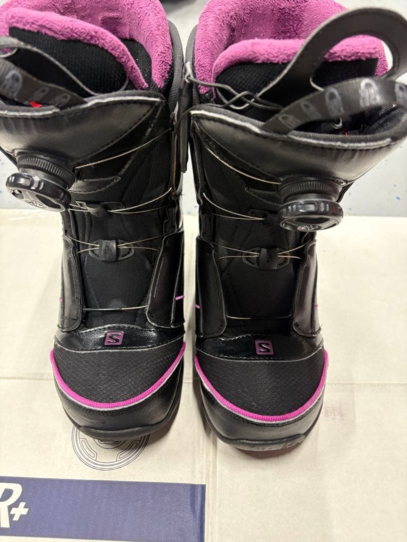 サロモン　レディース　ブーツ 23.5cm ボード 142cm 中古セット