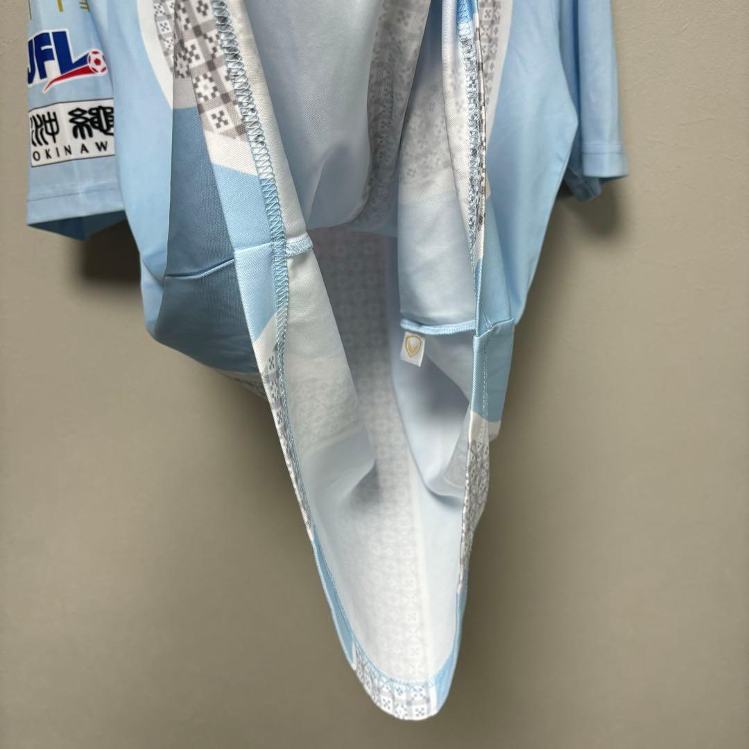 沖縄 fc琉球 j3 レプリカユニフォーム ゲームシャツgrand sport青